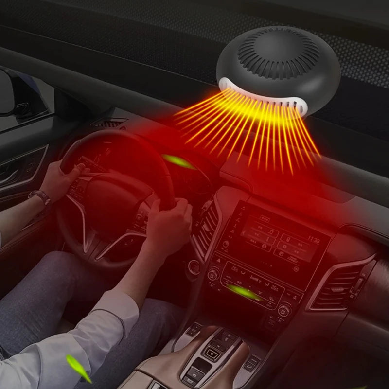 1000W Heater Portable Heating Cooling Fan Defroster Demister for Car Truck 12V