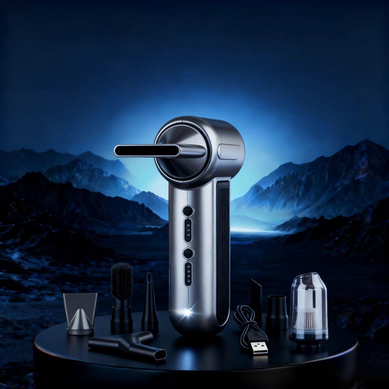 Turbo Jet Fan Blower Violent Fan Compressed Air Duster Car Vacuum Cleaner